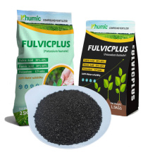 "fulvicplus"High grade 100% water solubles Leonardita australia super potassium humate 98% flakes